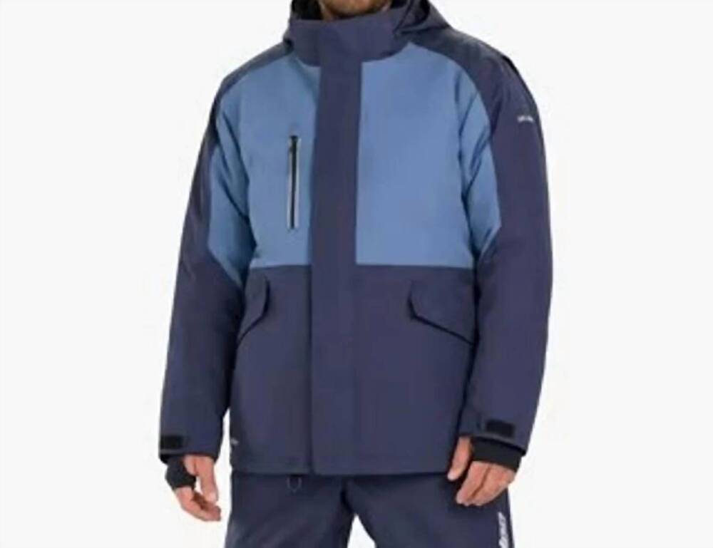 NEW SKI-DOO absolute zero radiant core insulated temp coat in navy blue